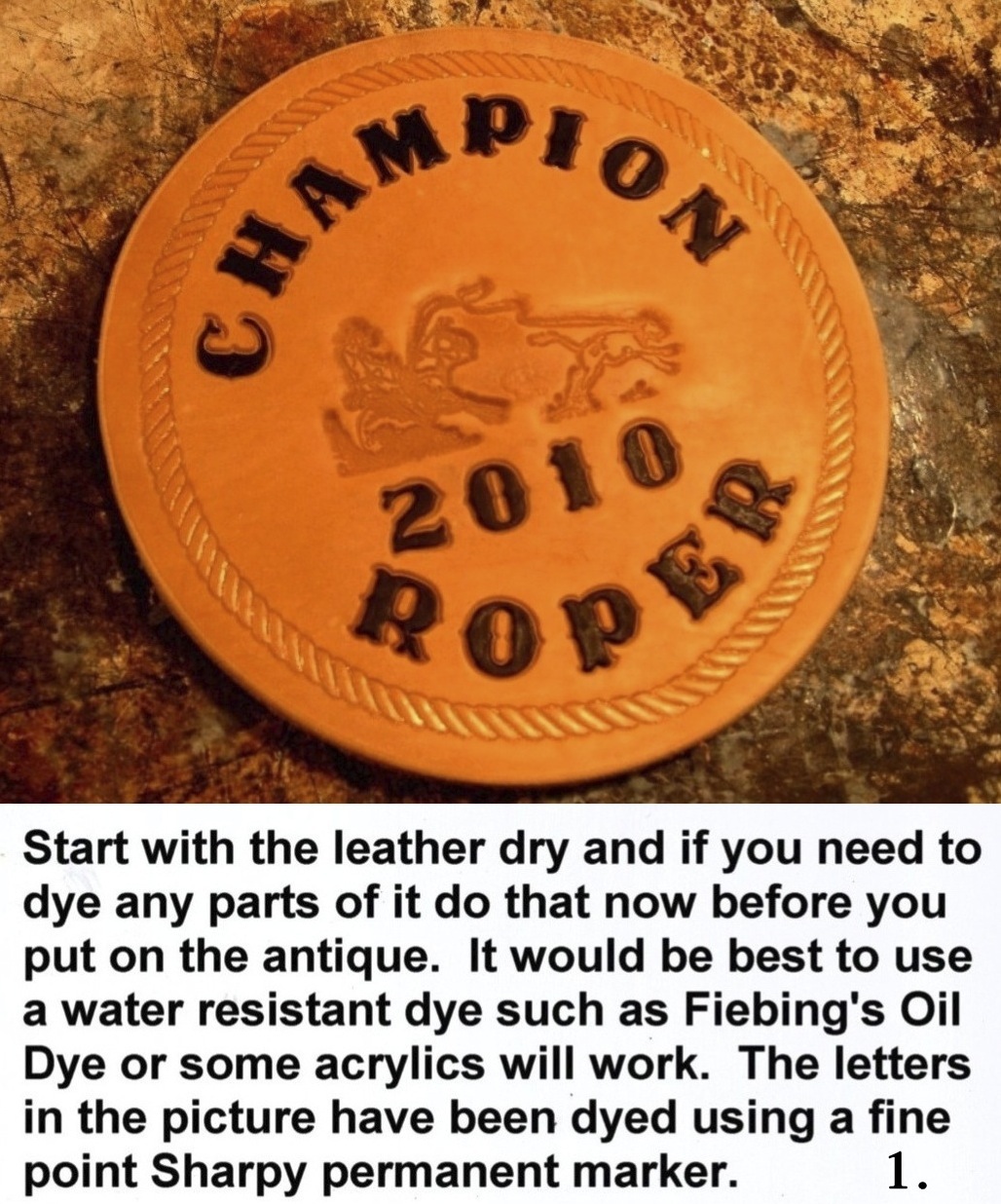 Sealing Leather After Dyeing? How Do I Do That?